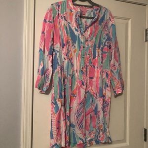 Lily Pulitzer 3/4 sleeve sundress